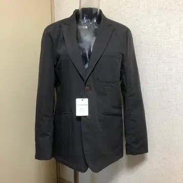 차콜 그레이 충전솜 퀼트 자켓