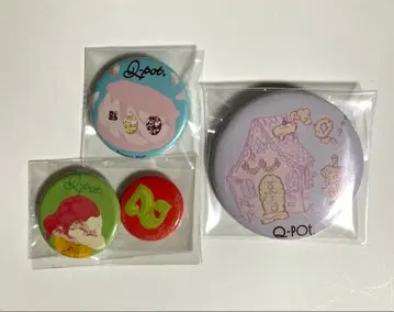 [ 익명 배송 ] Q-pot. 큐포트 캔뱃지