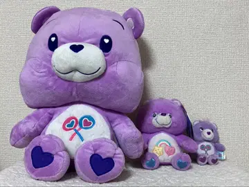 케어 베어 3체 세트 (퍼플)