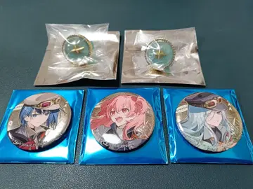 프로세카 링라이트 캔뱃지 히노모리 시즈쿠 모어모어점프 세카라이 응원 세트