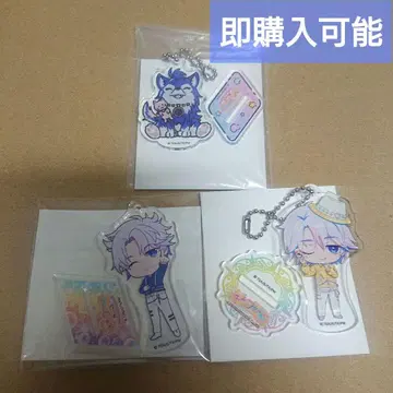 와챠 프리매직 휴이 아크릴 스탠드 키링 3종