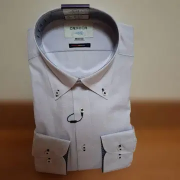 미사용 새상품 오리히카 ORIHIRO 긴팔 와이셔츠 39-84