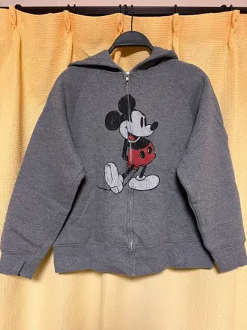 디즈니 지퍼 후드티