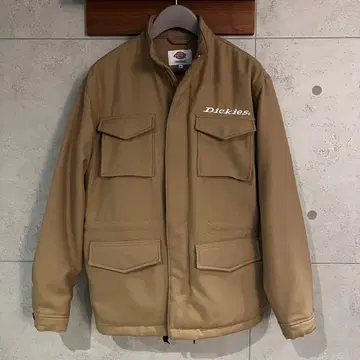 새상품급 Dickies 백 프린트 루즈핏 충전솜 자켓