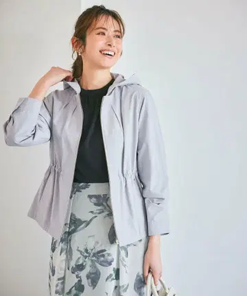 any SiS [ 발수/꽃가루 대비 ] 2WAY 후디 블루종