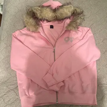 Vinetti Girl 핑크 집업 후드티 9090 M 사이즈