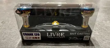 LIVRE CRANK 120 다이와/Abu 우회전 건메탈/골드