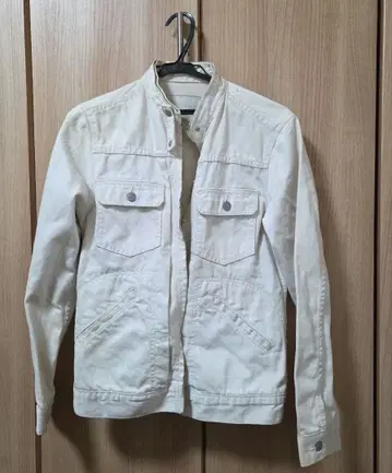 BOYCOTT 화이트 데님 자켓
