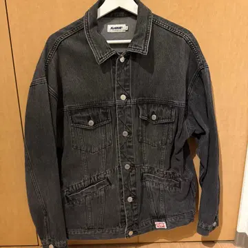XLARGE 다크 그레이 데님 자켓