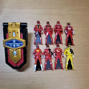 고카이저 변신 아이템 피규어 세트