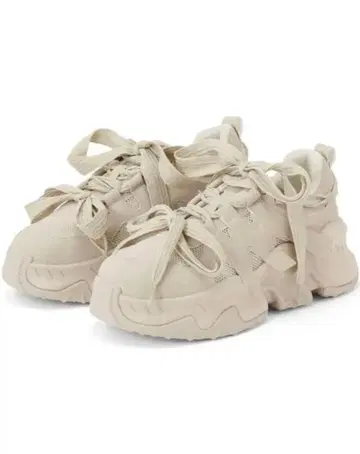 더블 리본 스니커즈[zr1413] 베이지