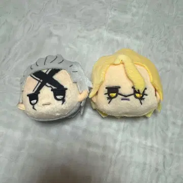 Dr.STONE 다이소 콜라보 페이스 봉제 인형 키링 전 8종