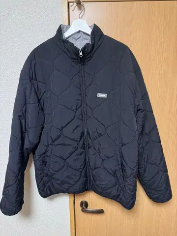 XLARGE 리버서블 퀼티드 재킷 블랙