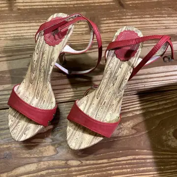 HONEYFLASH 로퍼 빨간색 허니즈 M