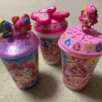 프리큐어 영화 드링크 홀더 3개 세트