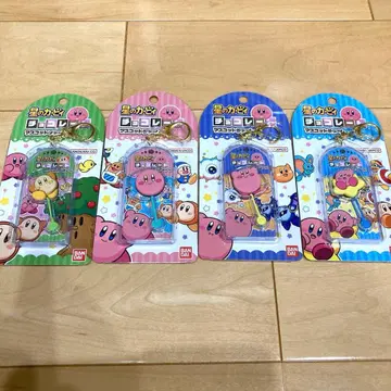 새상품 별의 커비 초콜릿 마스코트 참 4종 키링 반다이