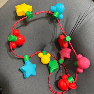 디즈니 크리스마스 일루미네이션 라이트 펜던트