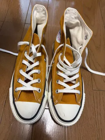 컨버스 올스타 머스타드 스니커즈