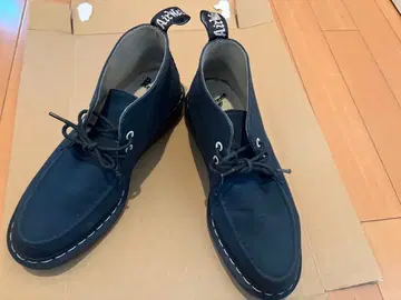 닥터마틴 네이비 캔버스 처카 부츠