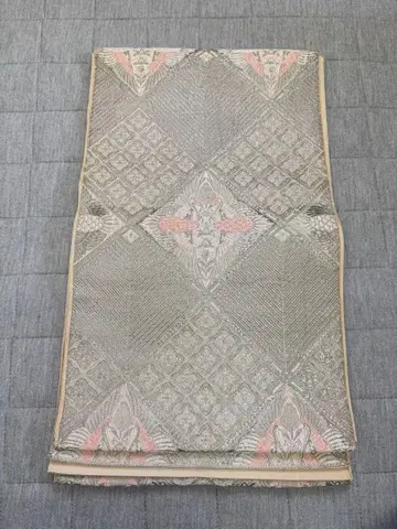 후쿠로 오비 실버와 핑크 은선 포함