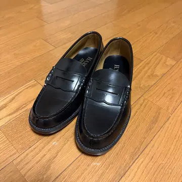 [HARUTA] 블랙 로퍼