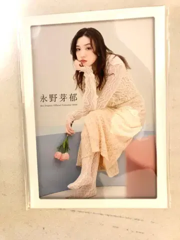 나가노 메이 2026 달력 데스크 타입 (엽서 없음)