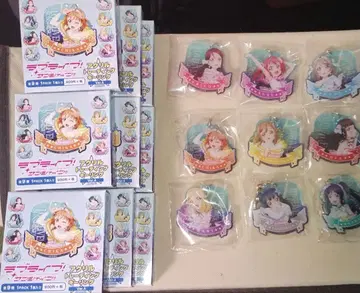 러브 라이브! 아크릴 트레이딩 키링 Ver.4 전 9종