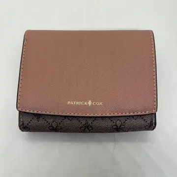 PATRICK COX 접이식 지갑 핑크/브라운