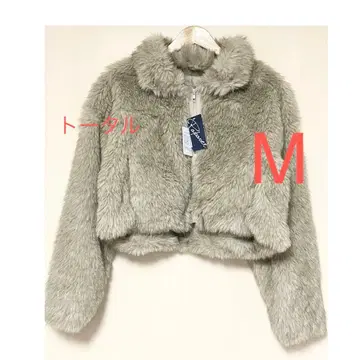 시마무라 파파베 스탠드넥 블루종 M 중박주황