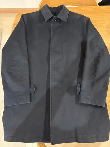 스텐카라 코트 네이비 일본제