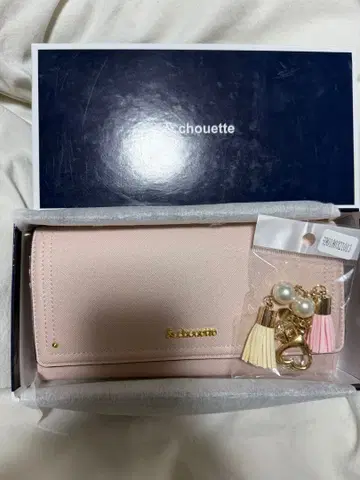 앤슈에트 지갑 핑크