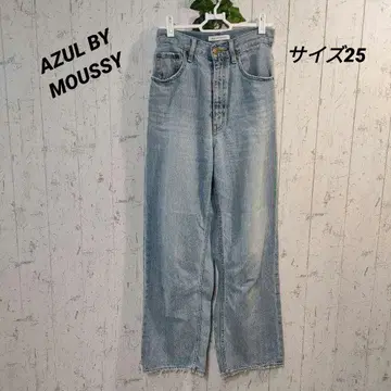 AZUL BY MOUSSY 라이트 블루 데님 팬츠