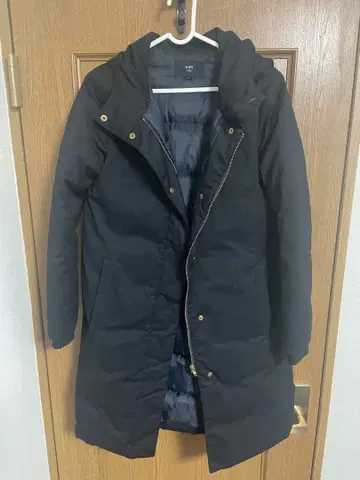 SHIPS 롱 다운 자켓 네이비 여성용 S 사이즈