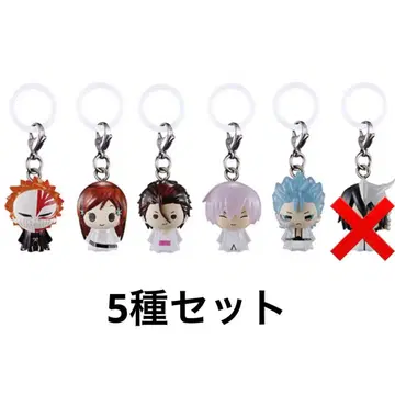 BLEACH 메지루시 액세서리 2 ~아란칼 편~ 5종 세트