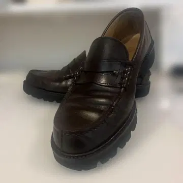 HARUTA 가죽 로퍼 27.5