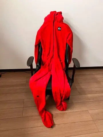 바우휘테 플리스 수트 빨간색