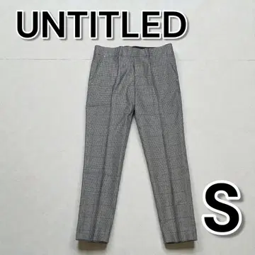 언타이틀 슬림 팬츠 하운드투스 슬랙스 새상품 택 S