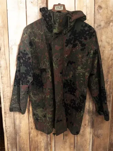 90s 독일군 플렉터 카모 고어텍스 후드티 구제 의류