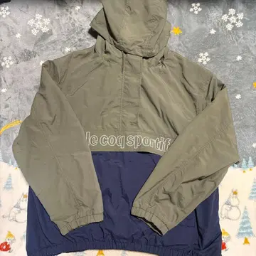 르꼬끄 스포르티브 하프 지퍼 마운틴 후드티