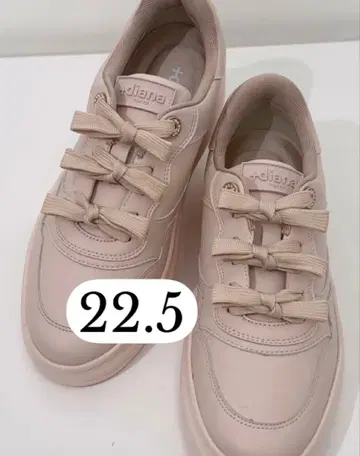 +다이애나 다이애나 지속가능성 스니커즈 핑크 22.5