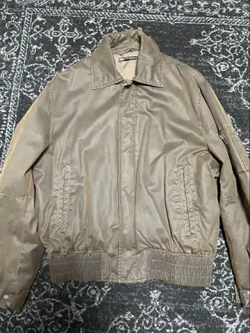 ZARA 페이크 가죽 자켓