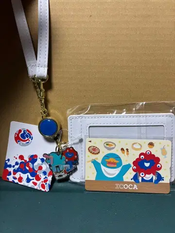 미야쿠미야쿠 이코짱 인조 가죽 패스 케이스 ICOCA 카드