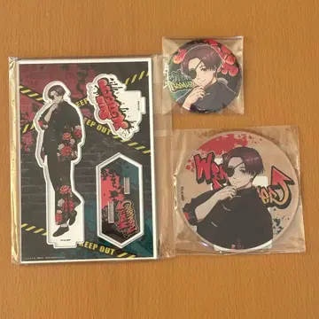 WIND BREAKER 소방준비 아크릴 스탠드 캔뱃지 코스터