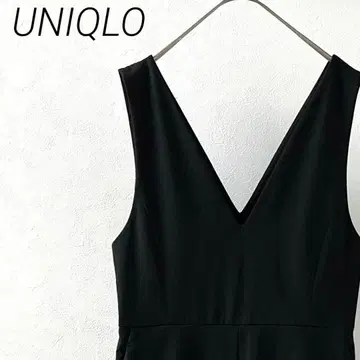 UNIQLO V넥 살로펫 와이드 포켓 부착 스트레치 심플