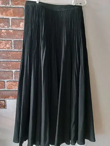 DRESSTERIOR 시어 플리츠 스커트 38