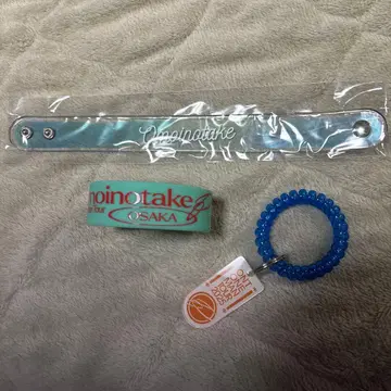 omoinotake 굿즈*러버밴드 ( 오사카 ) 키링 클리어 밴드