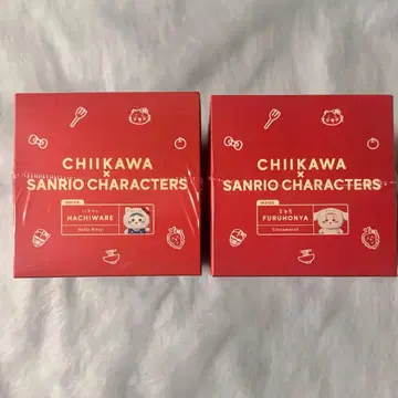 치이카와 x 산리오 키라멧코 헌책방 x 시나모롤 하치와레 x 헬로키티