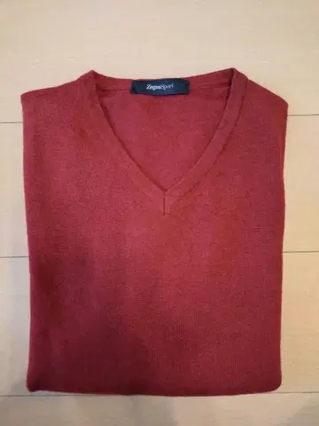 제냐 스포츠 남성용 V넥 스웨터 남성용 니트