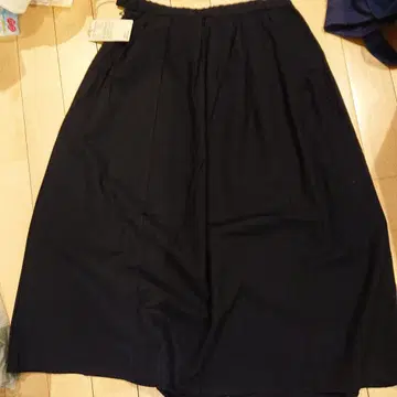 무인양품 턱 스커트 블랙 XL