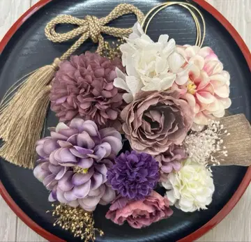 마지막 1점 성인식 졸업식 시치고산 사전 촬영 머리 장식